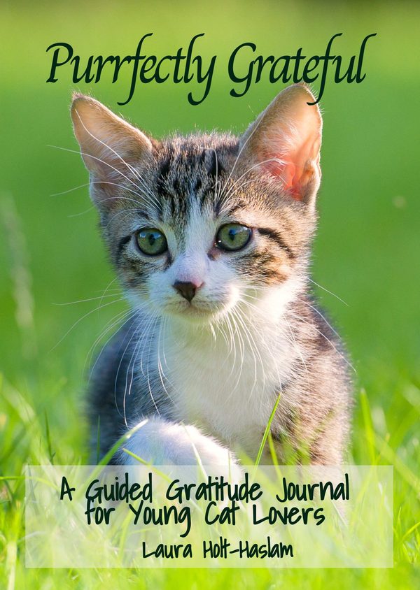 Purrfectly Grateful, A Guided Gratitude Journal for Young Cat Lovers cover